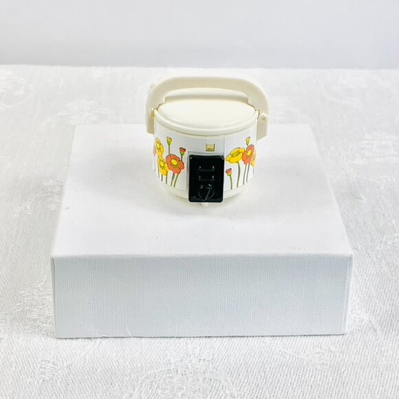 Re-Ment 2015 Grandpa Bachanchi Miniatures: Electric Rice Cooker (Box #8) - Picture 8 of 11